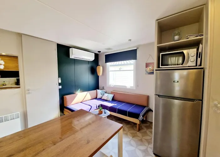 Del Mar 52, Mobile Excellence, 3 Chambres, 6 Personnes, Bord De Camping *